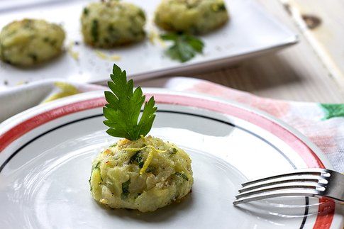 Crocchette al forno di merluzzo e patate