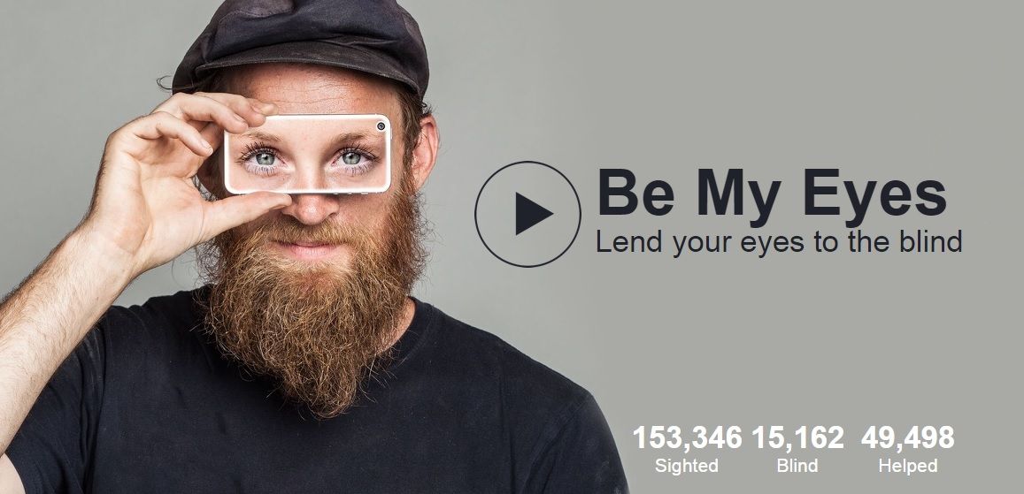 Be My Eyes: l'app che aiuta i non vedenti