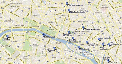 Mappa ristoranti e locali - TripAdvisor