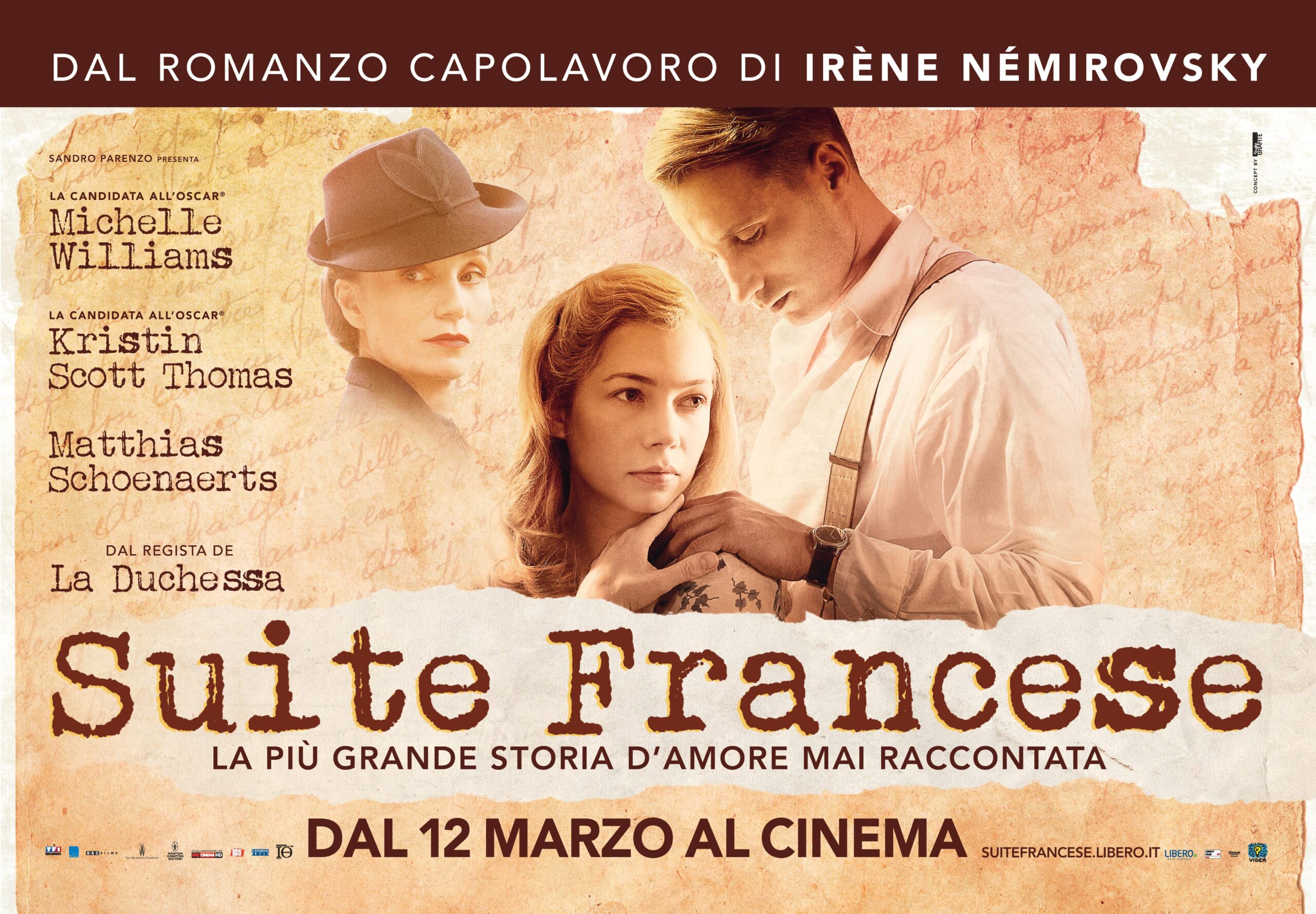 Suite francese: nel cast 4 attrici pluripremiate