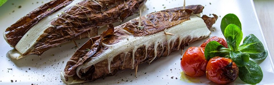 Involtini di radicchio al profumo d'arancia