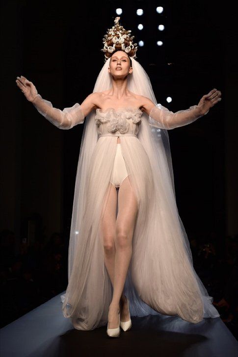 Abito da sposa Jean Paul Gualtier 2015