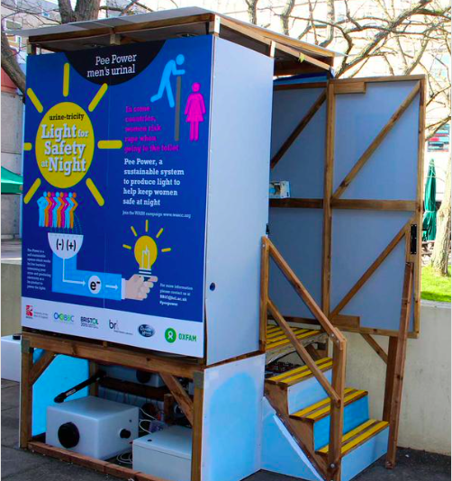 Pee Power: il gabinetto che trasforma l'urina in energia