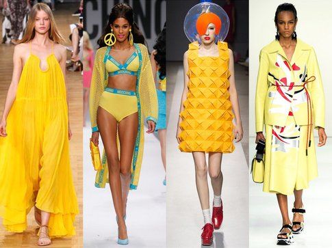 Un giallo carico e intenso per Stella Mc Carteny, Moschino, Chloe e Marni- fonte: elle.it