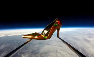 Zign, la prima 'scarpa spaziale' a varcare i confini del cielo