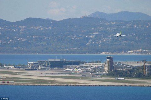 Aeroporto di Nizza - Fonte: DailyMail