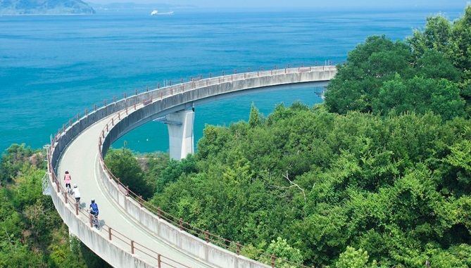 Shimanami Kaido, in viaggio sulla pista ciclabile giapponese