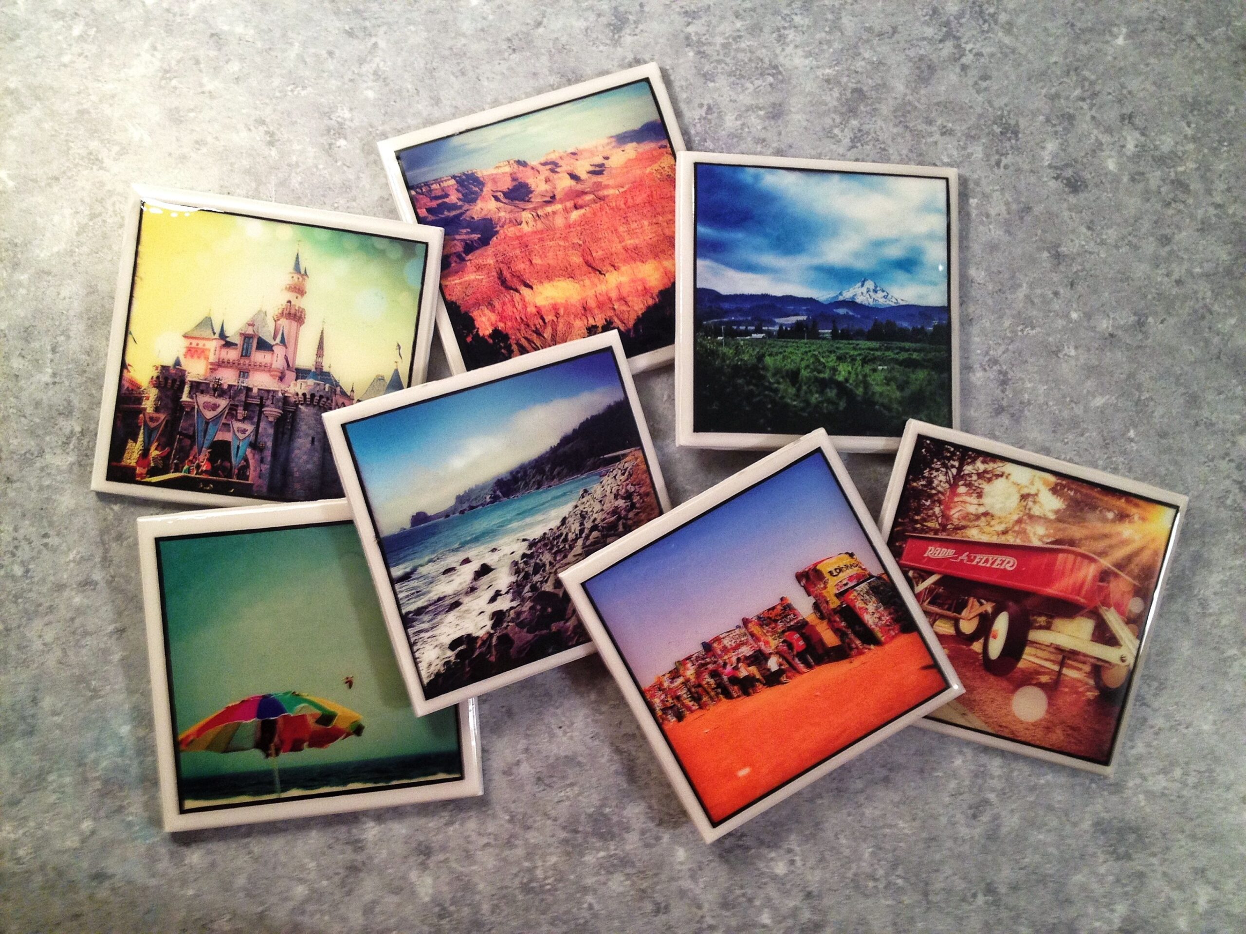 DIY: Photo Coasters