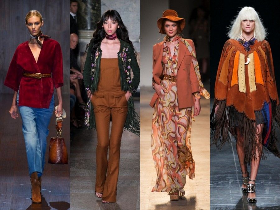 Look Seventies in passerella : Gucci, Pucci, Paul e Joe e Marani