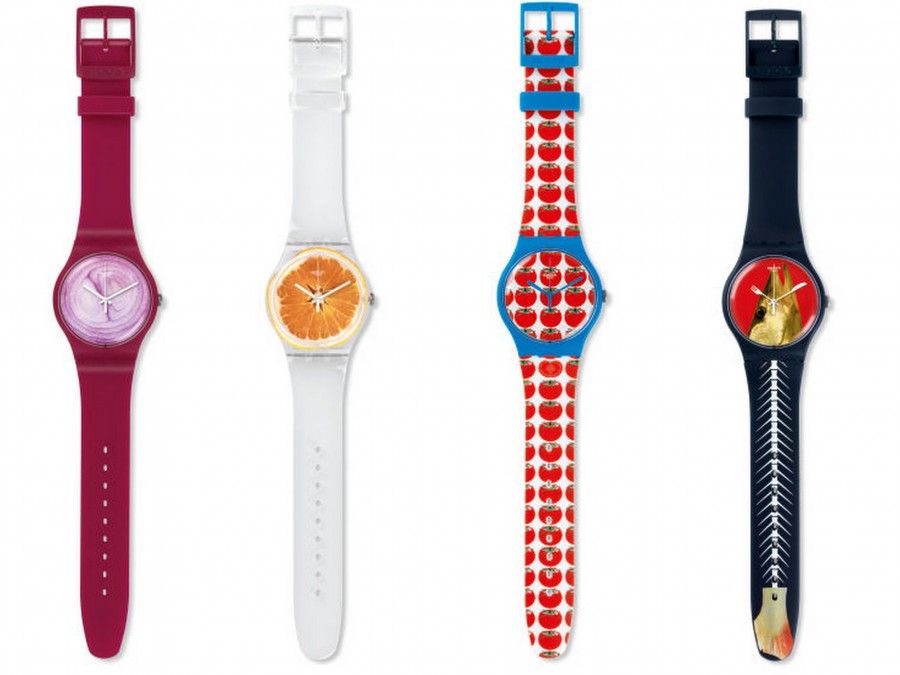 modelli Swatch della linea “Mediterranean Dolce Vita”: un inno all'italianità