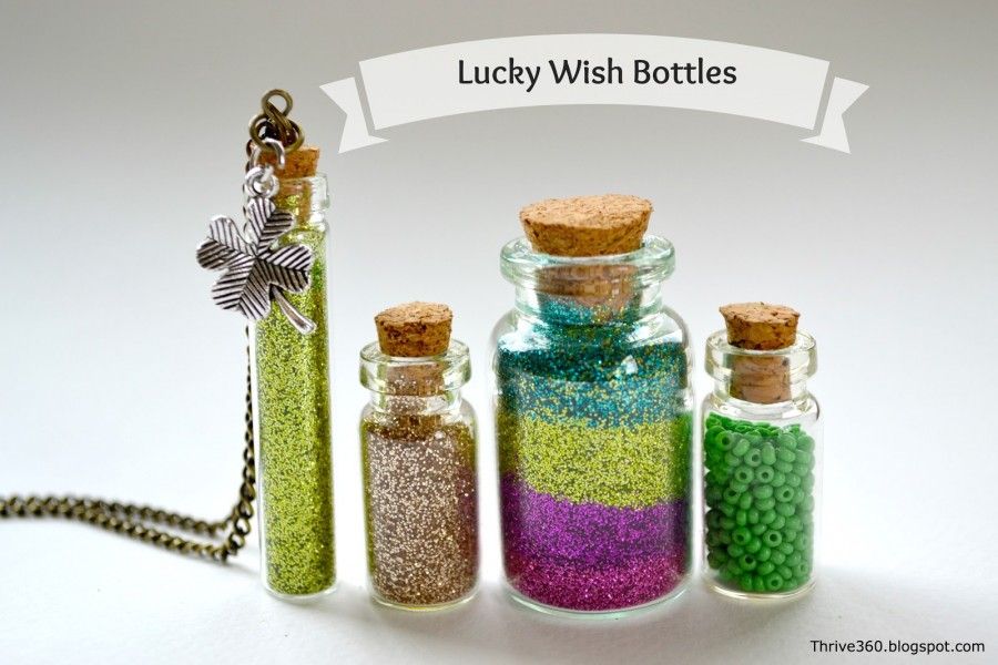 Lucky wish mini bottles