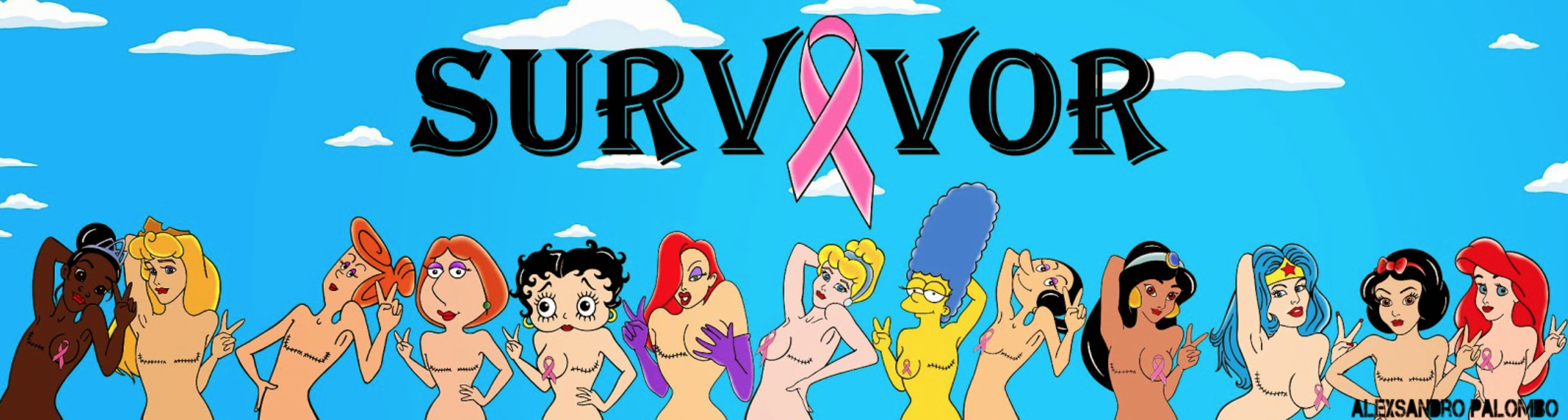 I cartoni animati contro il cancro al seno