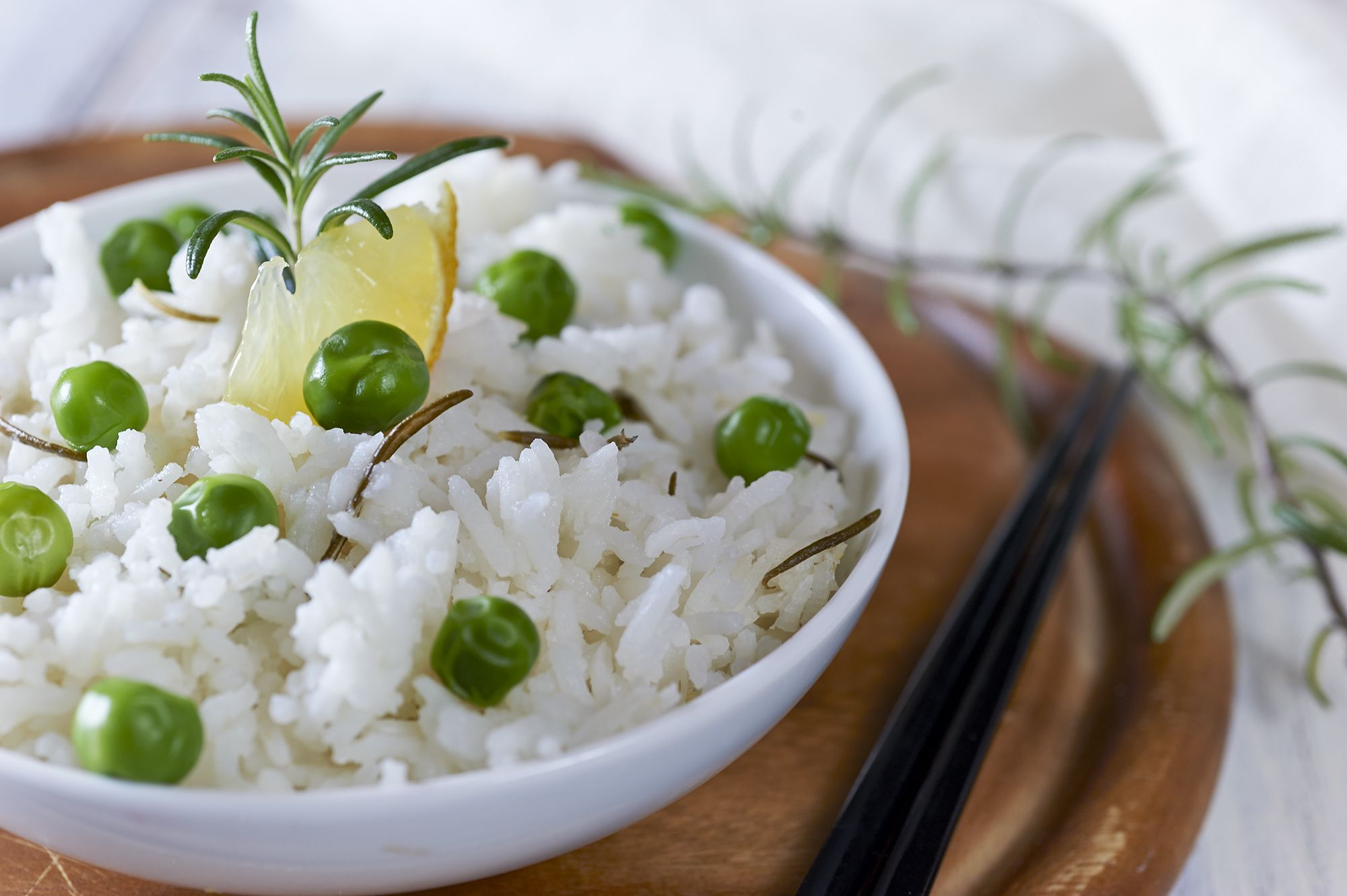 Riso basmati profumato al limone, zenzero e rosmarino