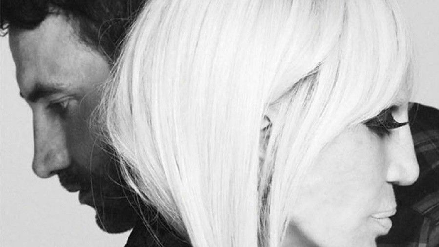 Donatella Versace e Riccardo Tisci per Givenchy