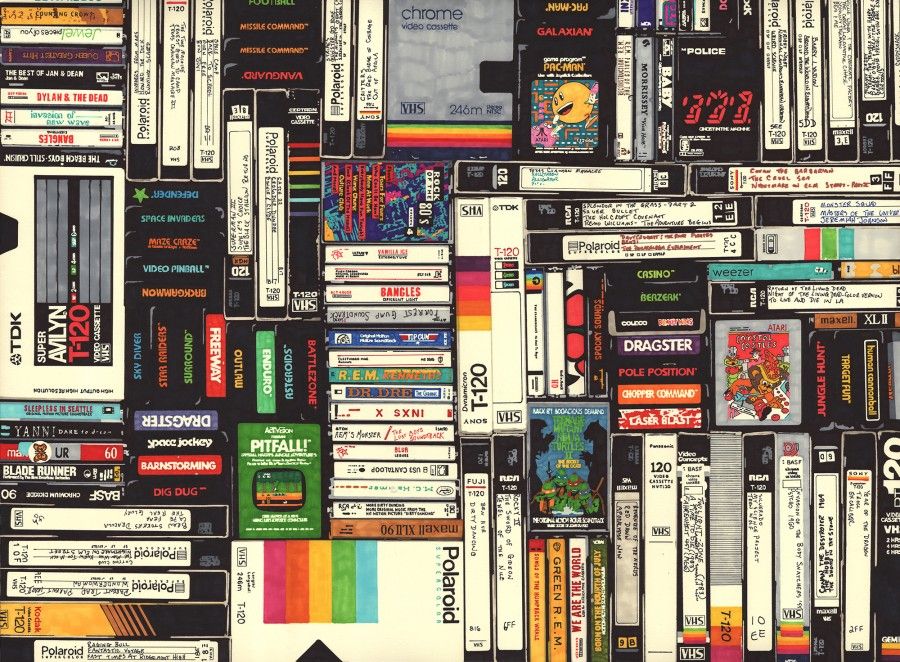 Cassette, VHS, Atari