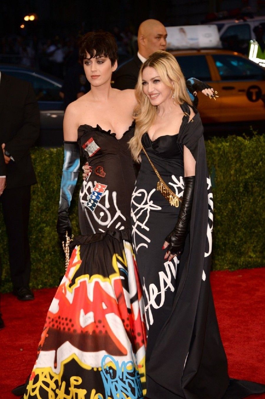 Katy Perry e Madonna al Met Gala 2015