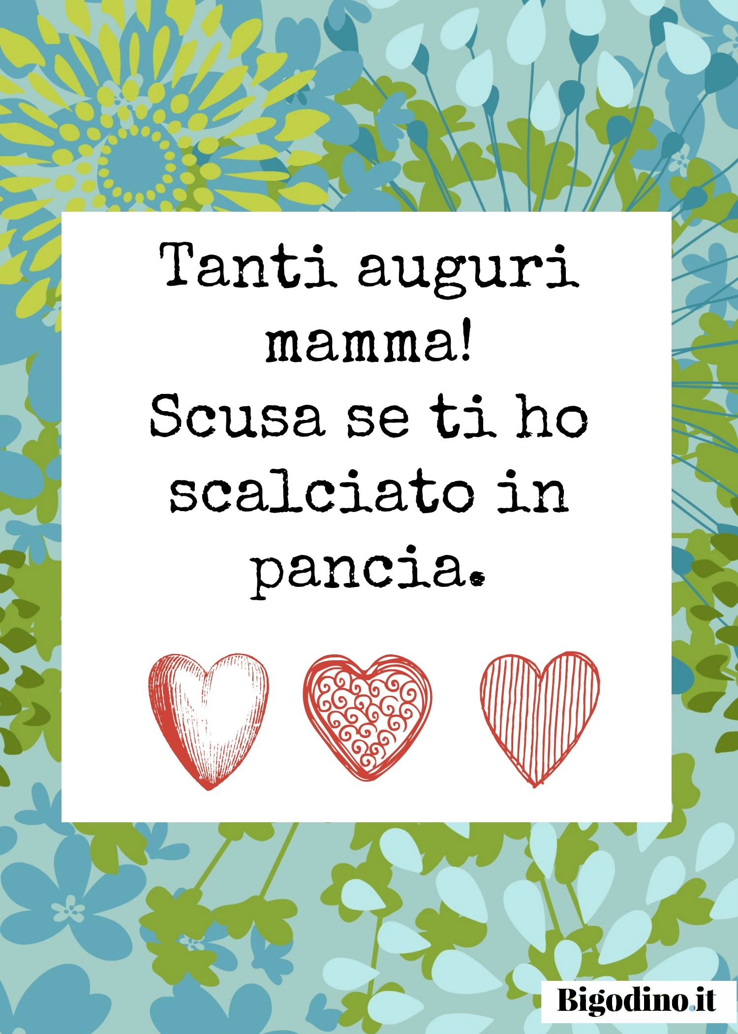 Festa Della Mamma 5 Biglietti Di Auguri Gratis Da Stampare Bigodino