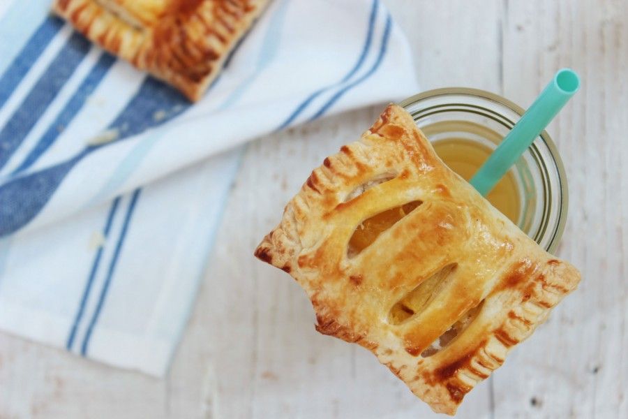 Mini strudel mango e cocco