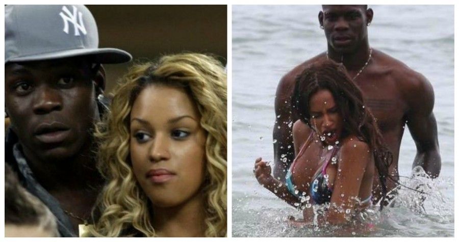 Fanny Neguesha e Mario Balotelli