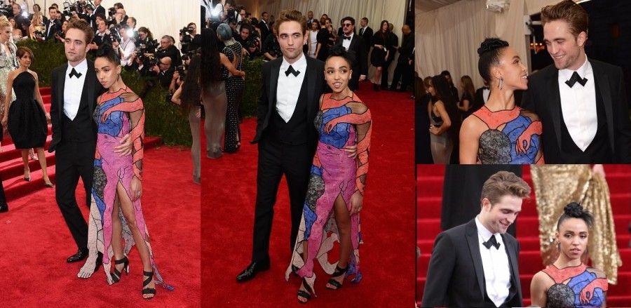 Robert Pattinson e Fka Twigs al Met Gala 2015