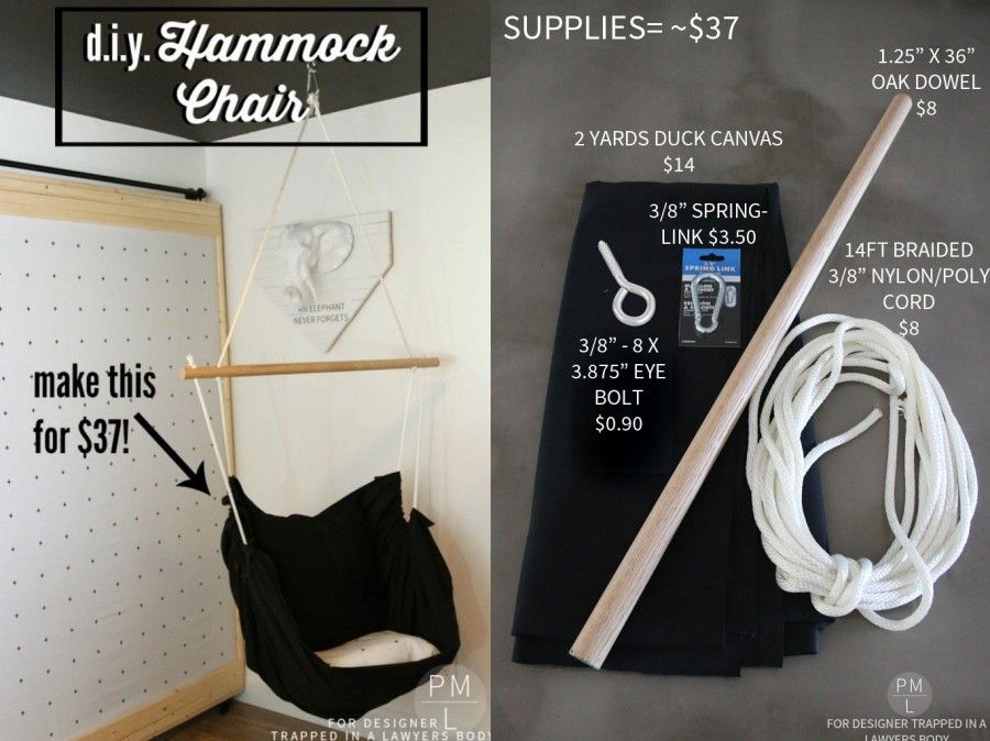 DIY Hammock Chair