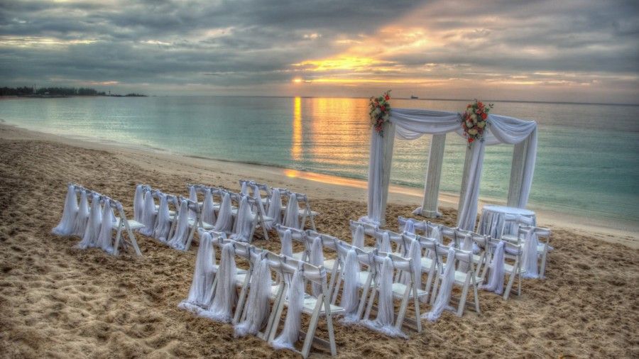 Creative Beach Wedding Wallpapers