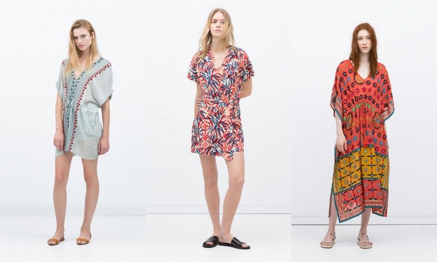 Zara cavalca l'onda dell'estate Boho Chic e propone abitini leggeri e coloratissimi