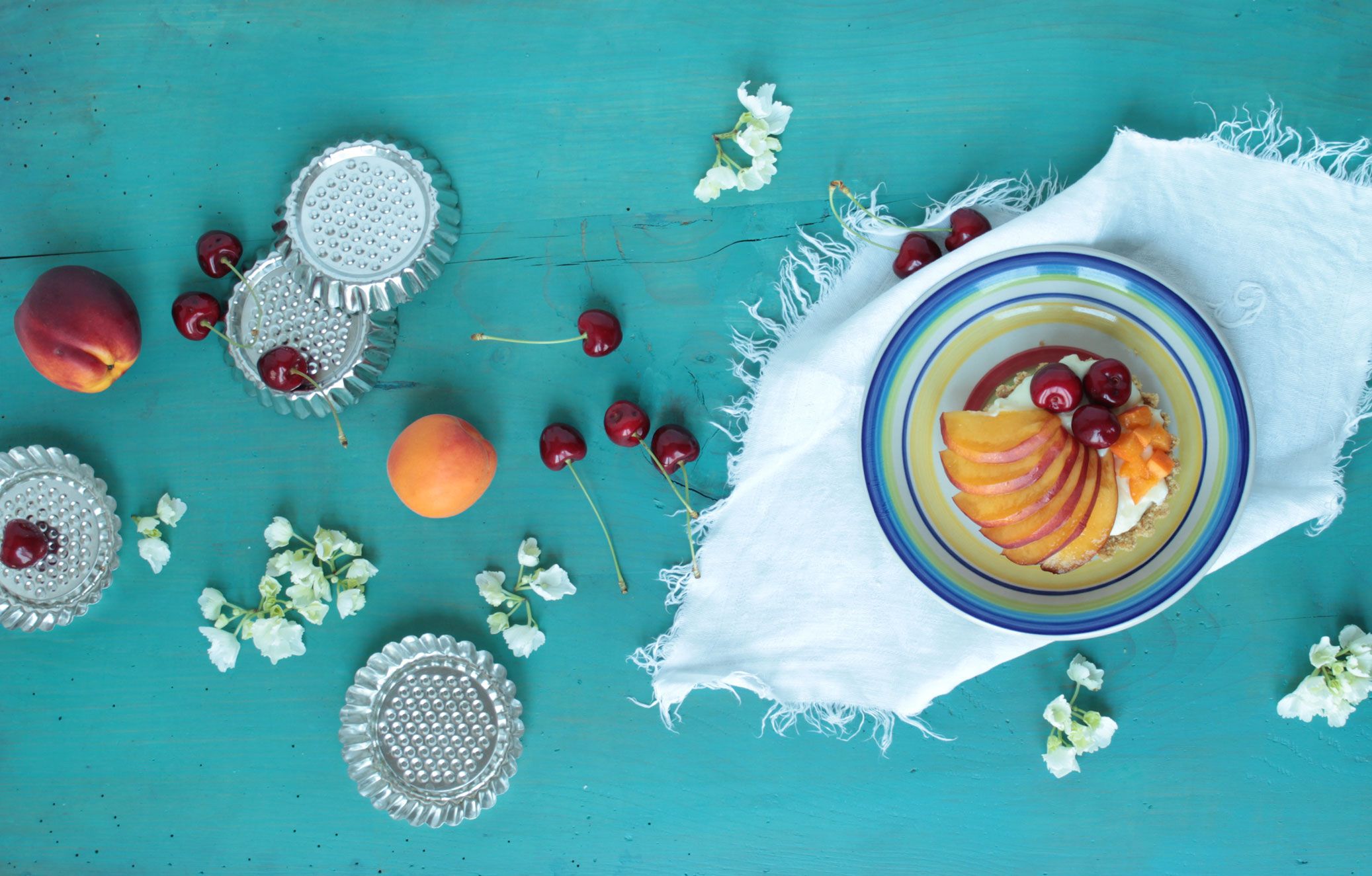 Crostata alla frutta senza cottura