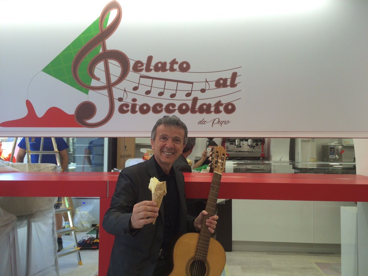 Pupo gelato al cioccolato