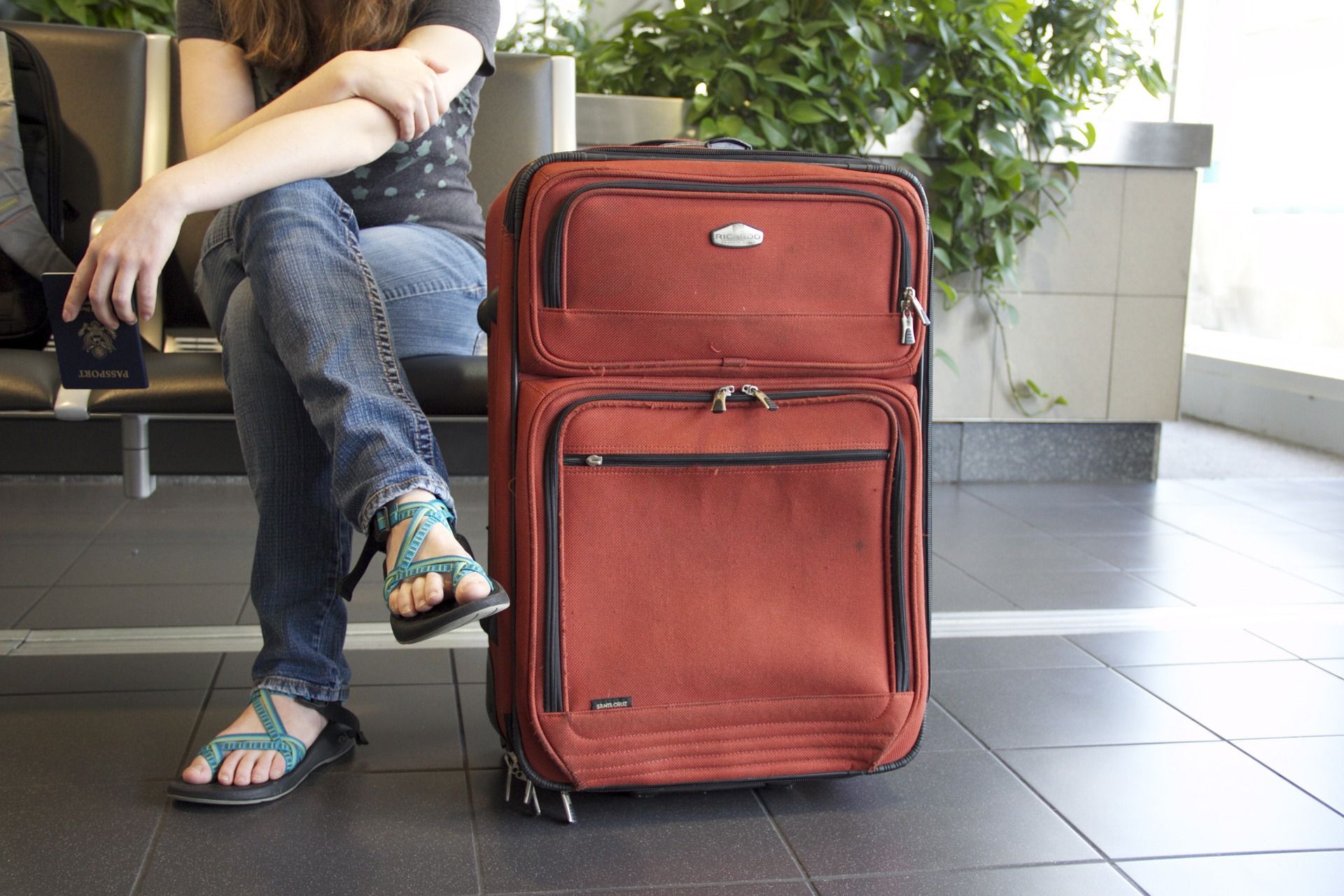 Usereste mai il gancio da trolley in aeroporto?