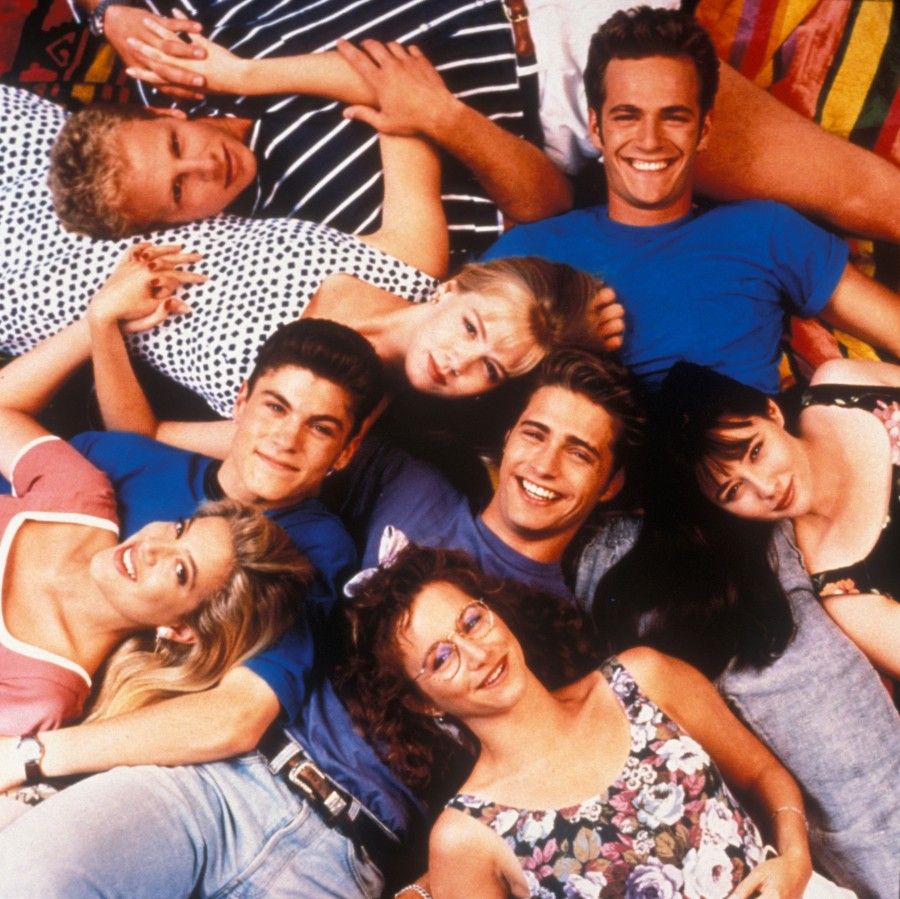 Il cast di Beverly Hills 90210