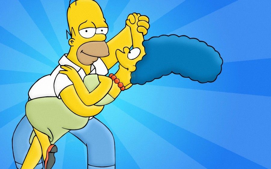 Homer e Marge Simpson