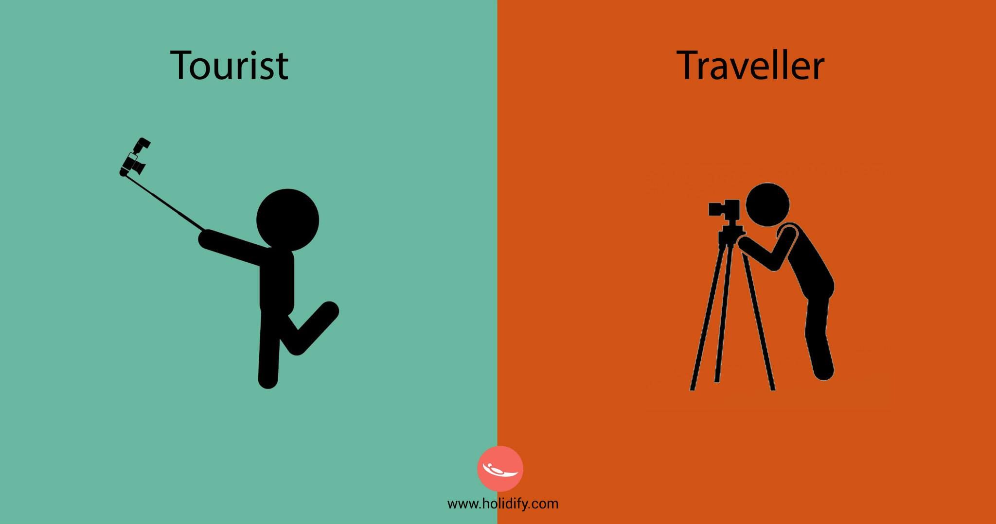 Sei un turista o un viaggiatore?