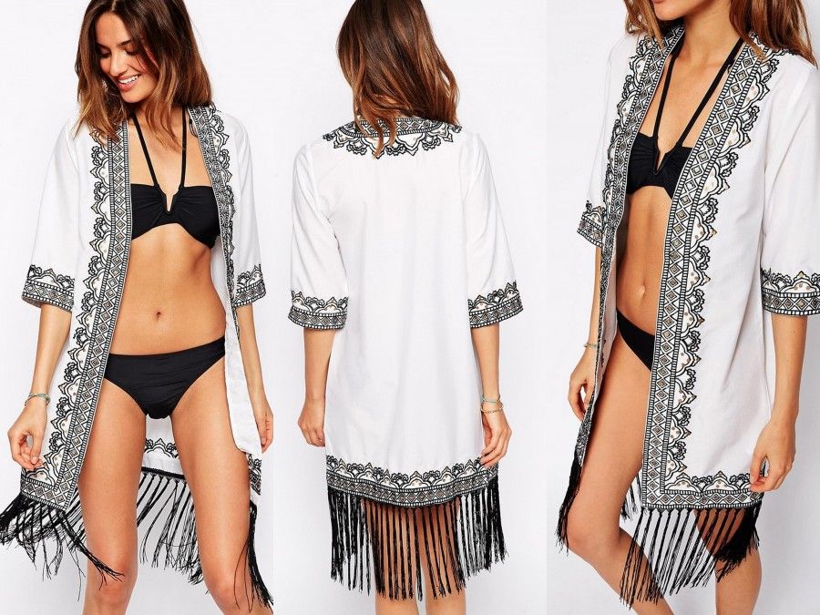 Kimono B&W di Asos