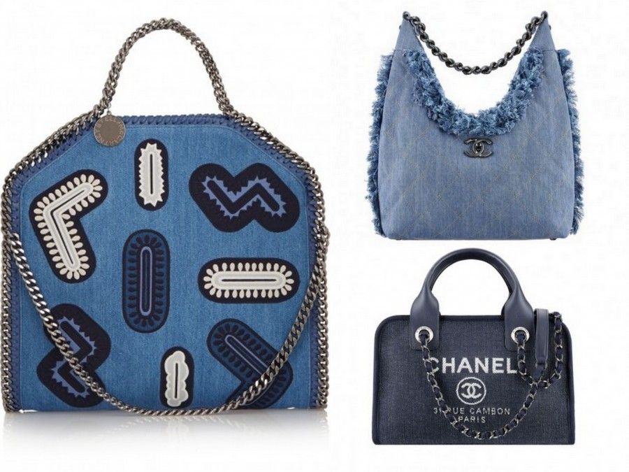 Borse in denim per Stella McCartney e Chanel