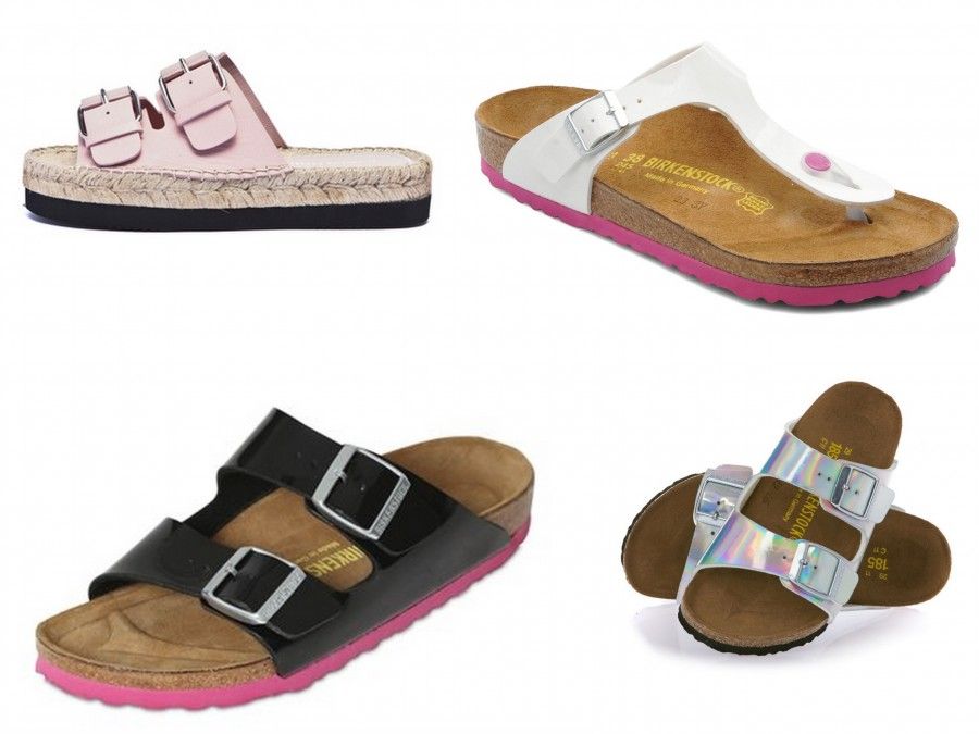 Birkenstock fashion nella versione 2015 e qualche imitazione più street style