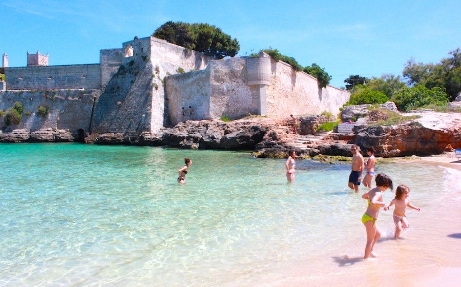 La spiaggia di Porto Ghiacciolo