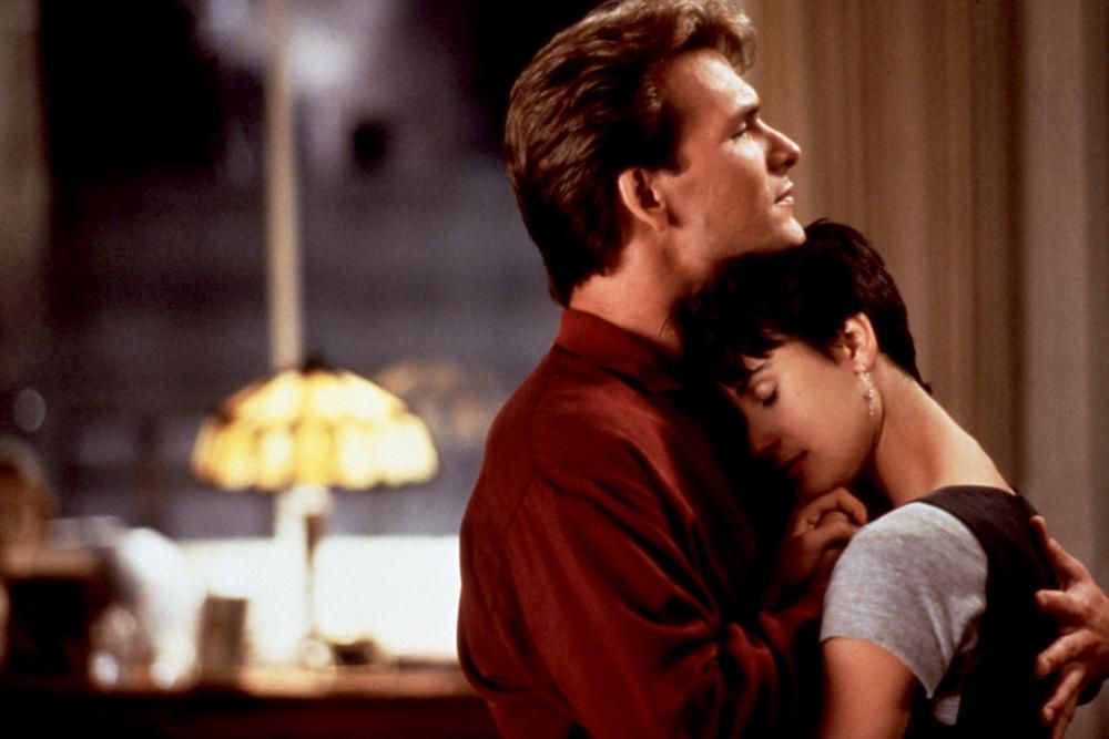 GHOST, Patrick Swayze, Demi Moore, 1990