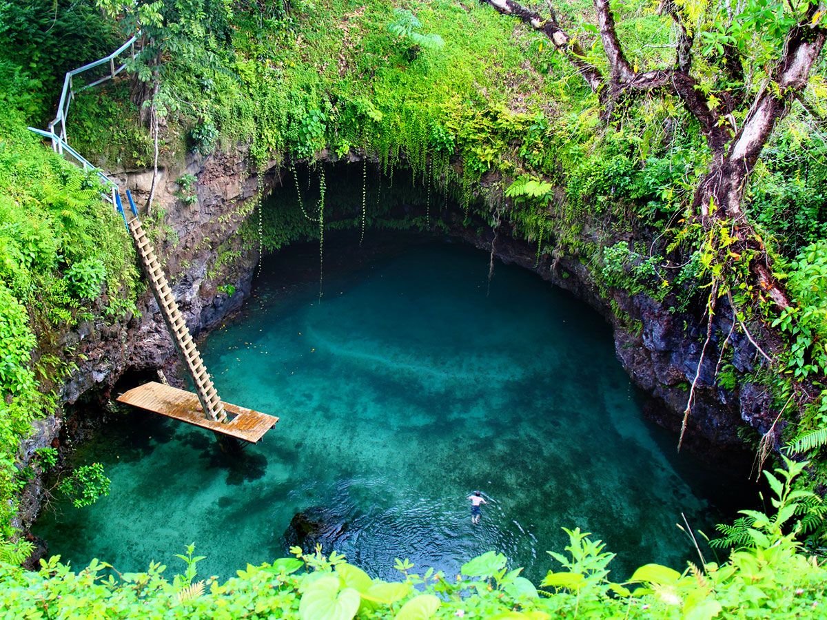 La piscina naturale più bella e magica del mondo