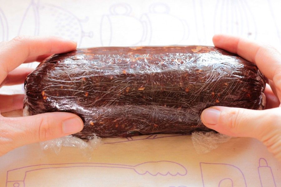 Salame al cioccolato senza burro