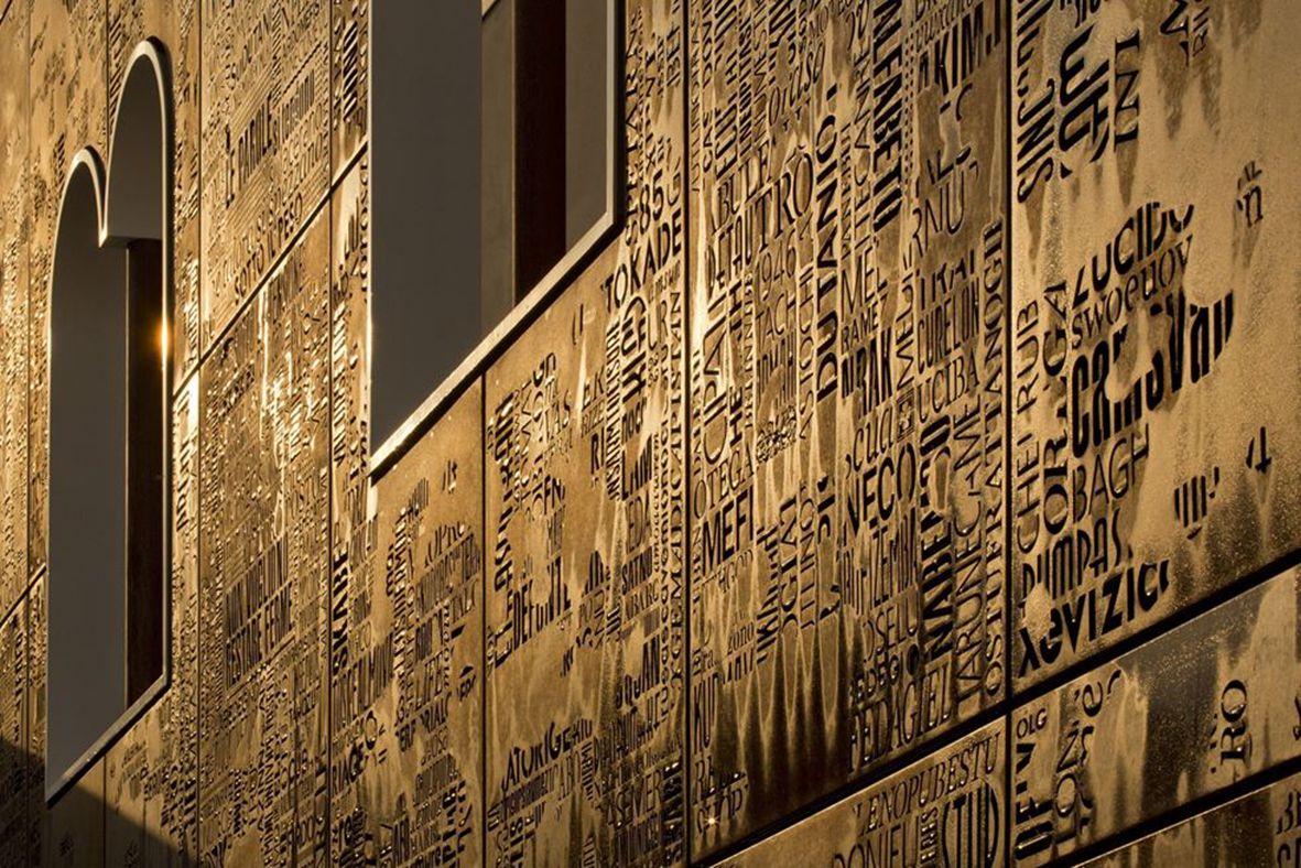 Gli edifici scritti: tipografia in architettura