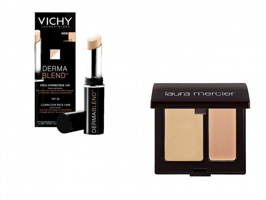 Secret Camouflage di Laura Mercier è DermaBlend di Vichy in stick