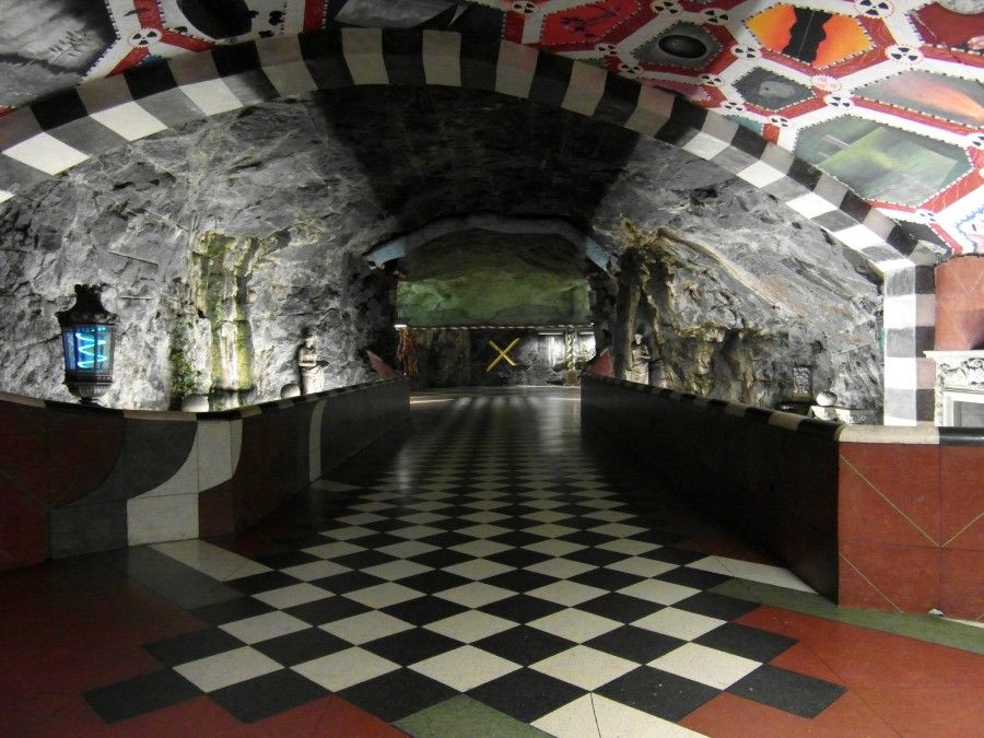 La Tunnelbana, arte in metro