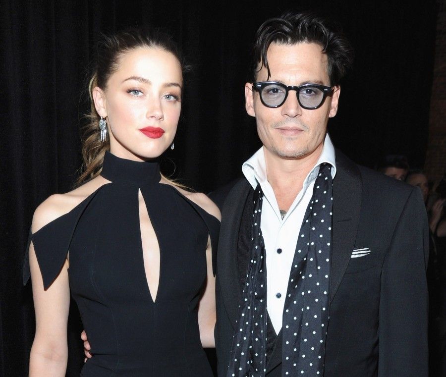 Amber Heard e Johnny Depp