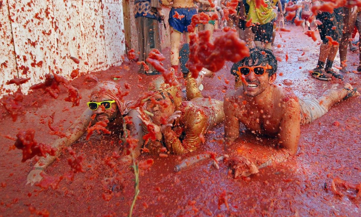 Avete mai sentito parlare della Tomatina?