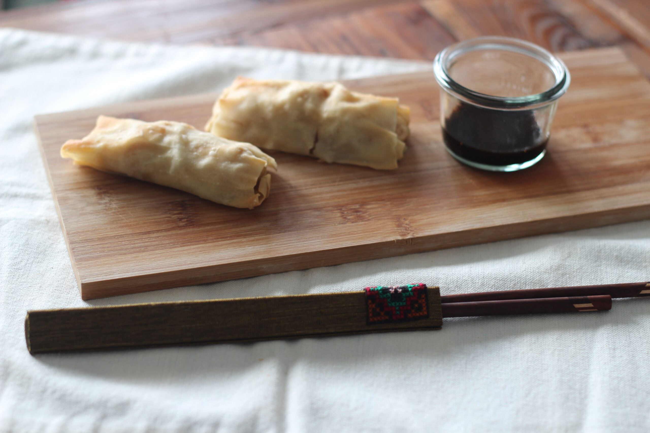 Involtini ai gamberi e verdure al forno