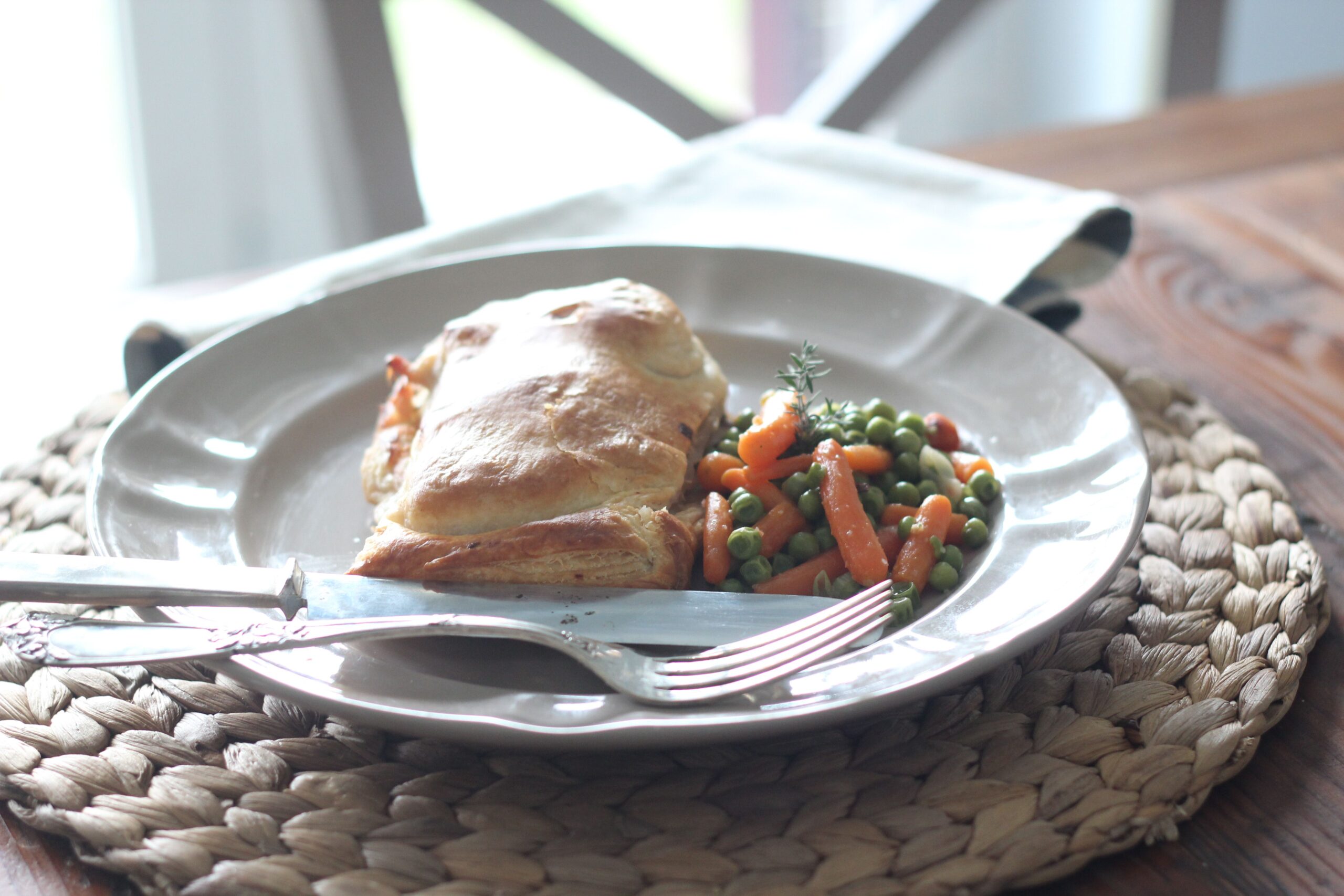 Saccottino di pollo con funghi