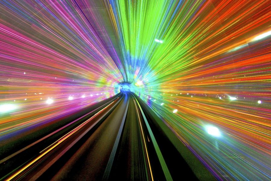 Bund Sightseeing Tunnel - Shanghai, Cina