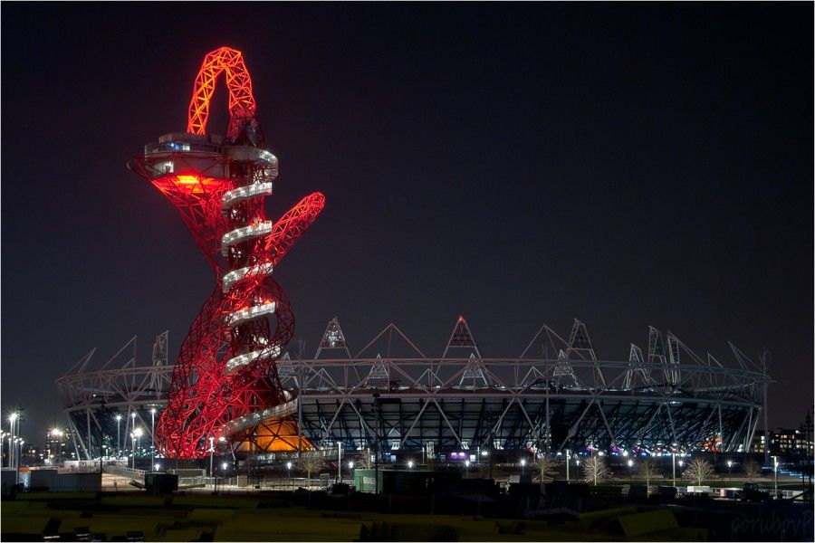 Orbit Tower in London’s Olympic Park