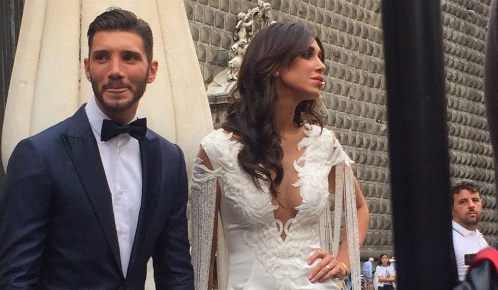 Belen e Stefano di nuovo sposi a Napoli